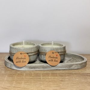 Mini Tray Candle Set